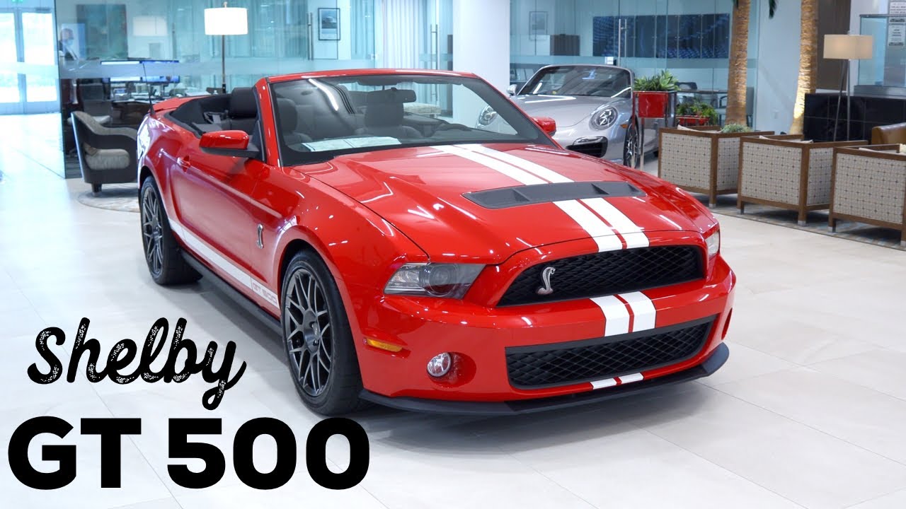 Para contemplar: Ford Mustang Shelby GT 500 conversível!