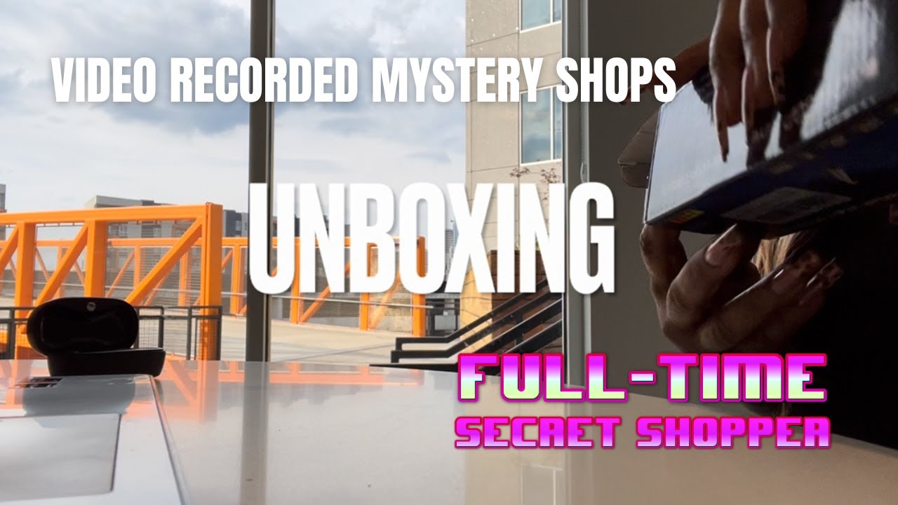 Mystery Shopping | Video Recorded Mystery Shopping!