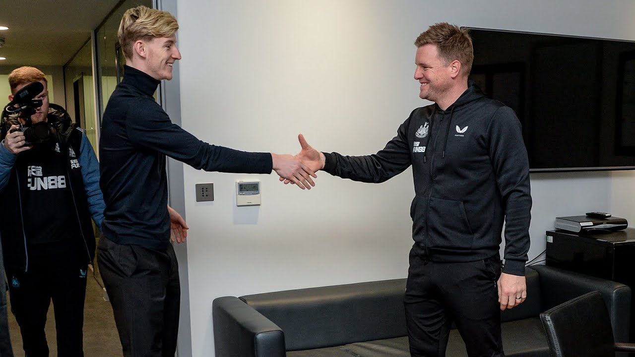 BEHIND-THE-SCENES | Anthony Gordon Joins Newcastle United