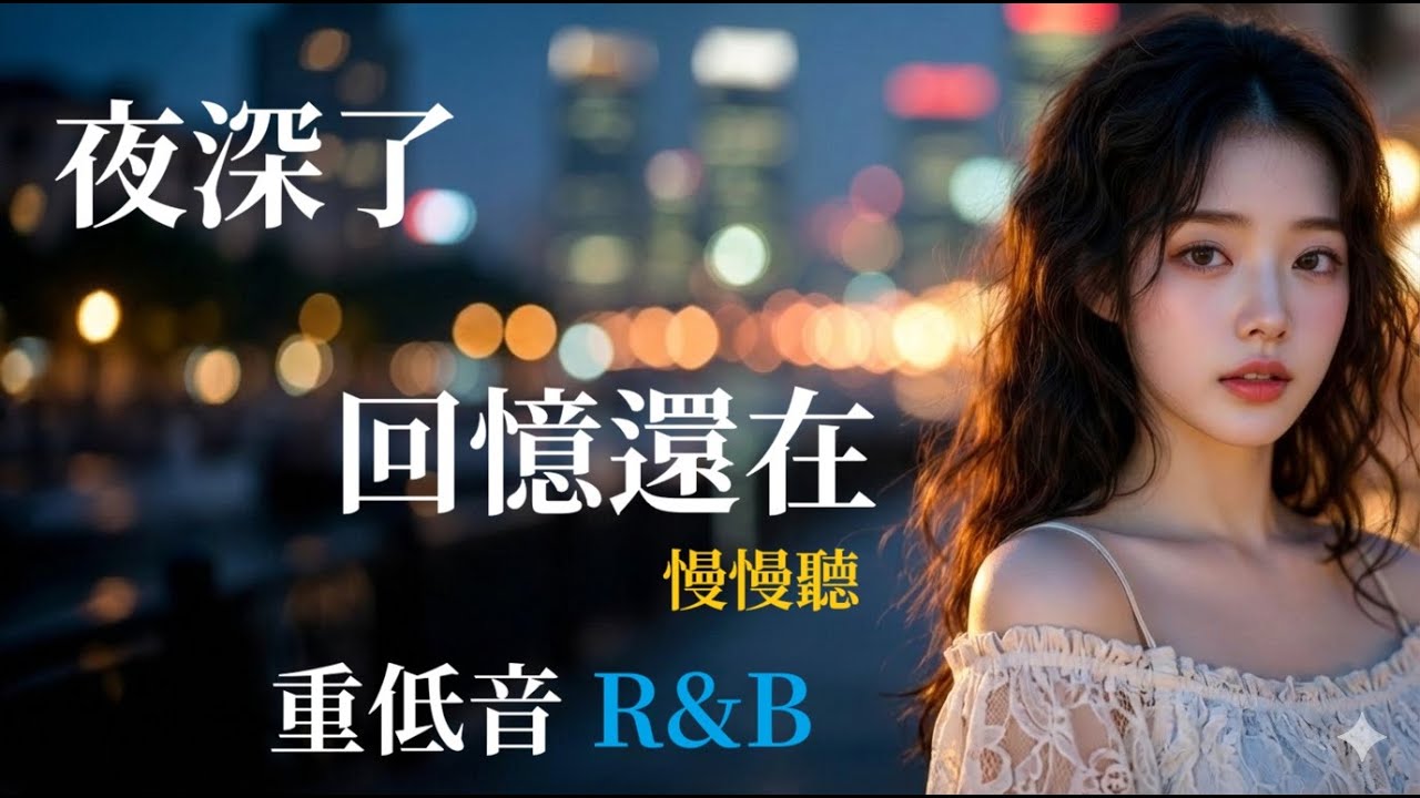 收錄 8 首慢節奏重低音 R&B 抒情歌曲｜那些年・雨後的我・海風的思念