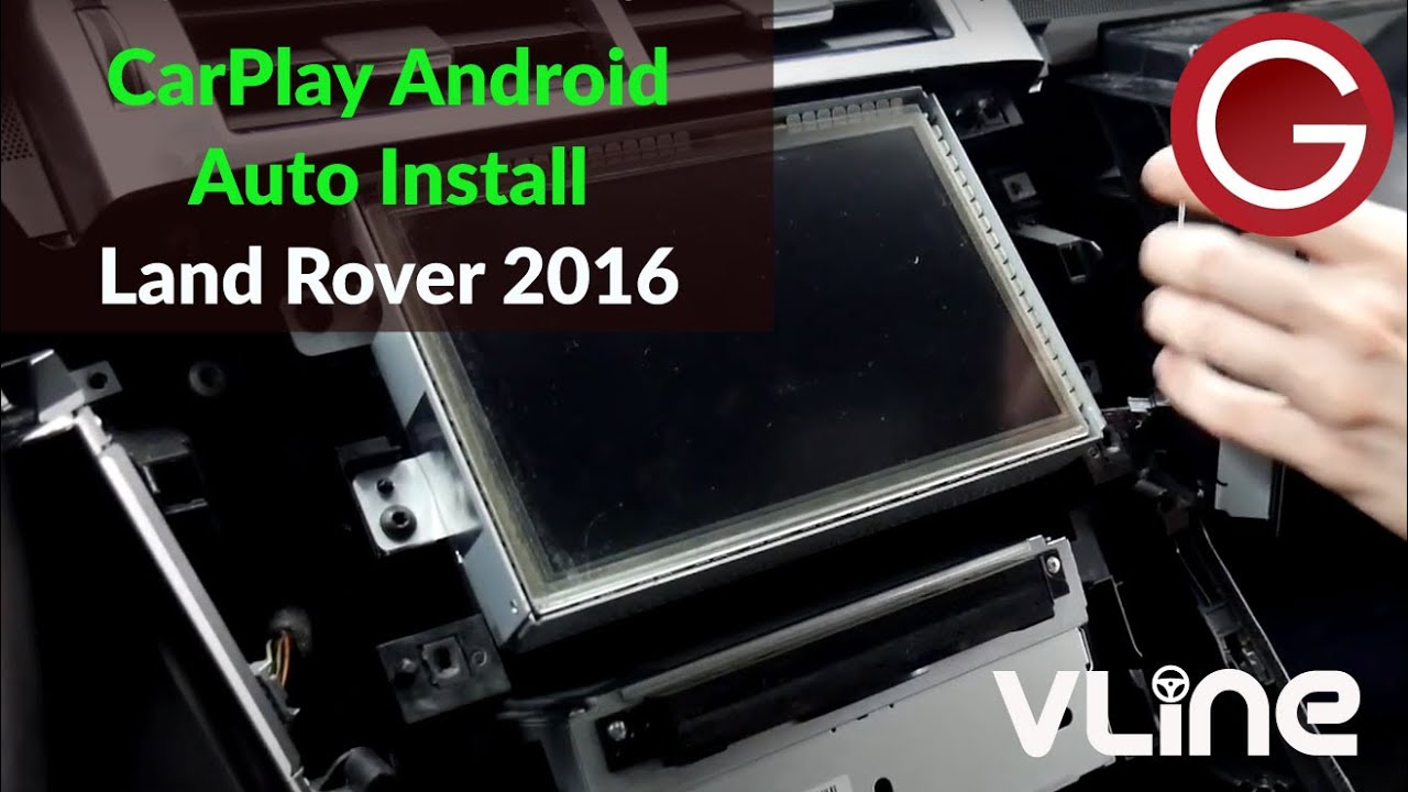 2016 Land Rover Sport GROM VLine VL2 CarPlay Android Auto Installation Retrofit Stereo Removal Guide