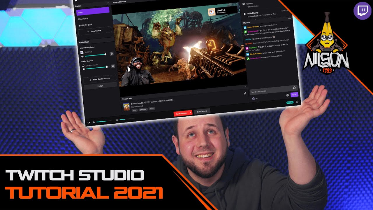Twitch Studio Tutorial 2021