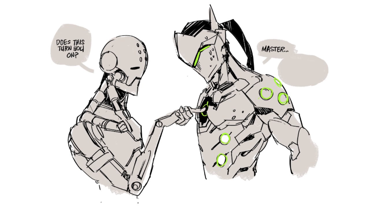 Genji and Zenyatta Compilation! (Overwatch Comic Dub)