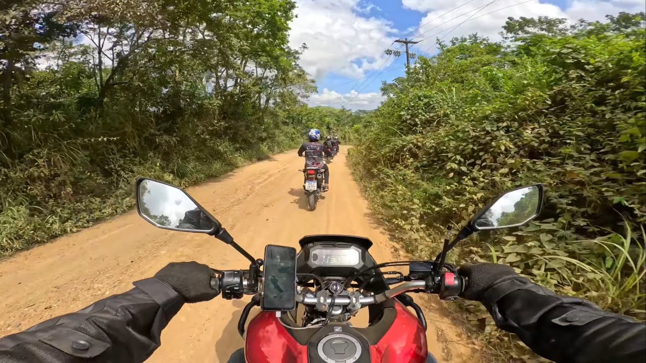 VIAGEM DE HONDA XRE 190 PARA A CACHOEIRA DE NATUBA - PB