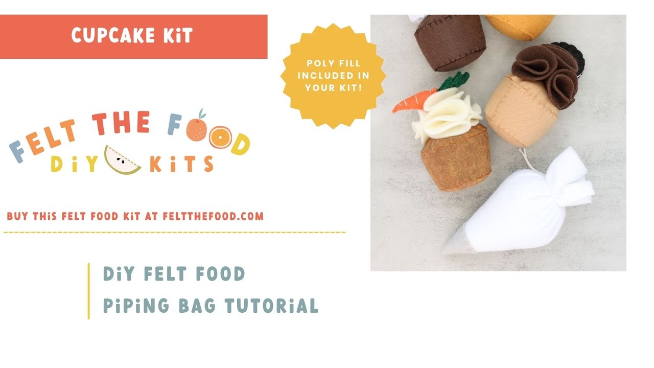 Felt Bakery Piping Bag Tutorial