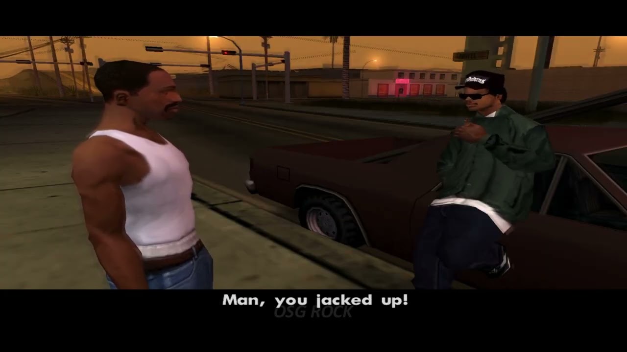 Grand Theft Auto: San Andreas v1.03 PS2 Walkthrough Part 2: Ryder