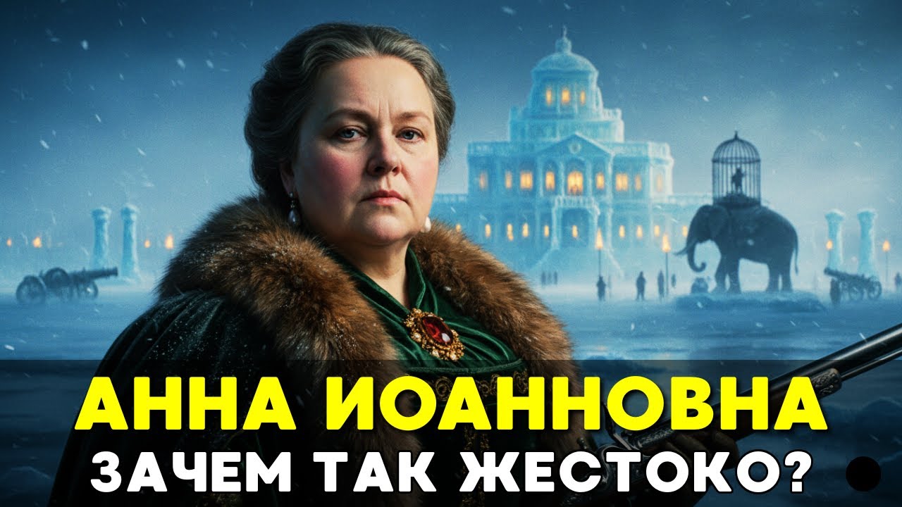 ЛЕДЯНОЙ КАПРИЗ: Зачем Императрица устроила самую жуткую свадьбу в истории России?📜История