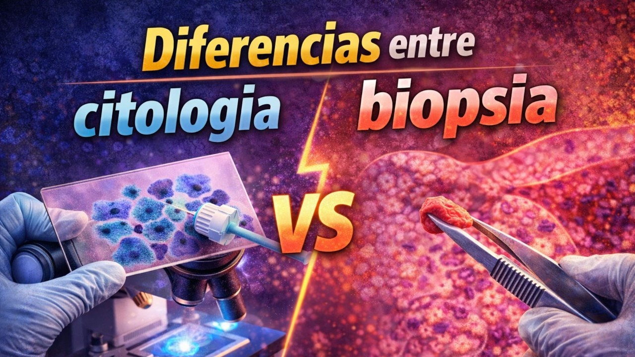 Diferencias entre citología y biopsia. Hablemos de mi citología.
