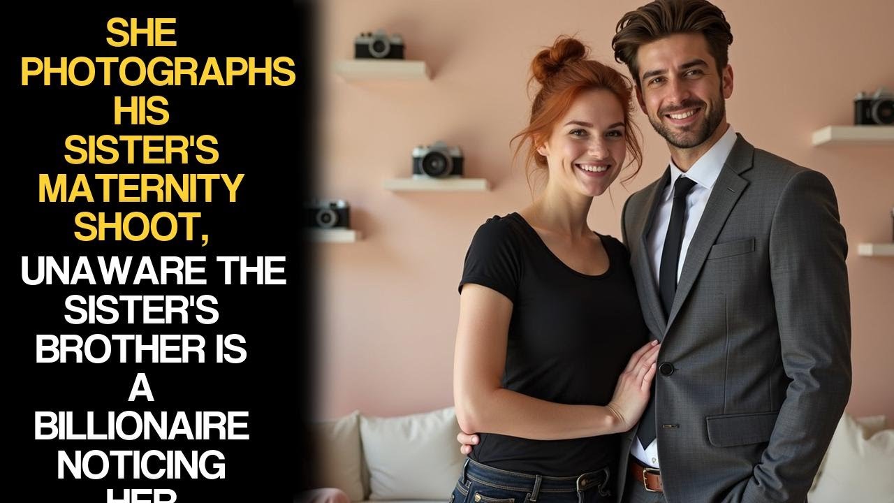 She Photographs His Sister's Maternity Shoot, Unaware Sister's Brother Is A Billionaire Noticing Her