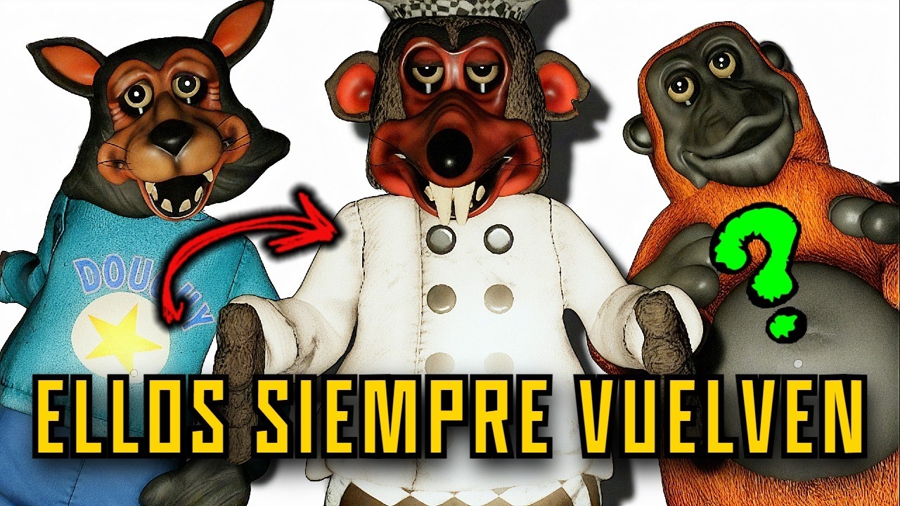 Todos los animatronicos del NUEVO Chuck E. Cheese de Roblox | Night Shift at Paulie's