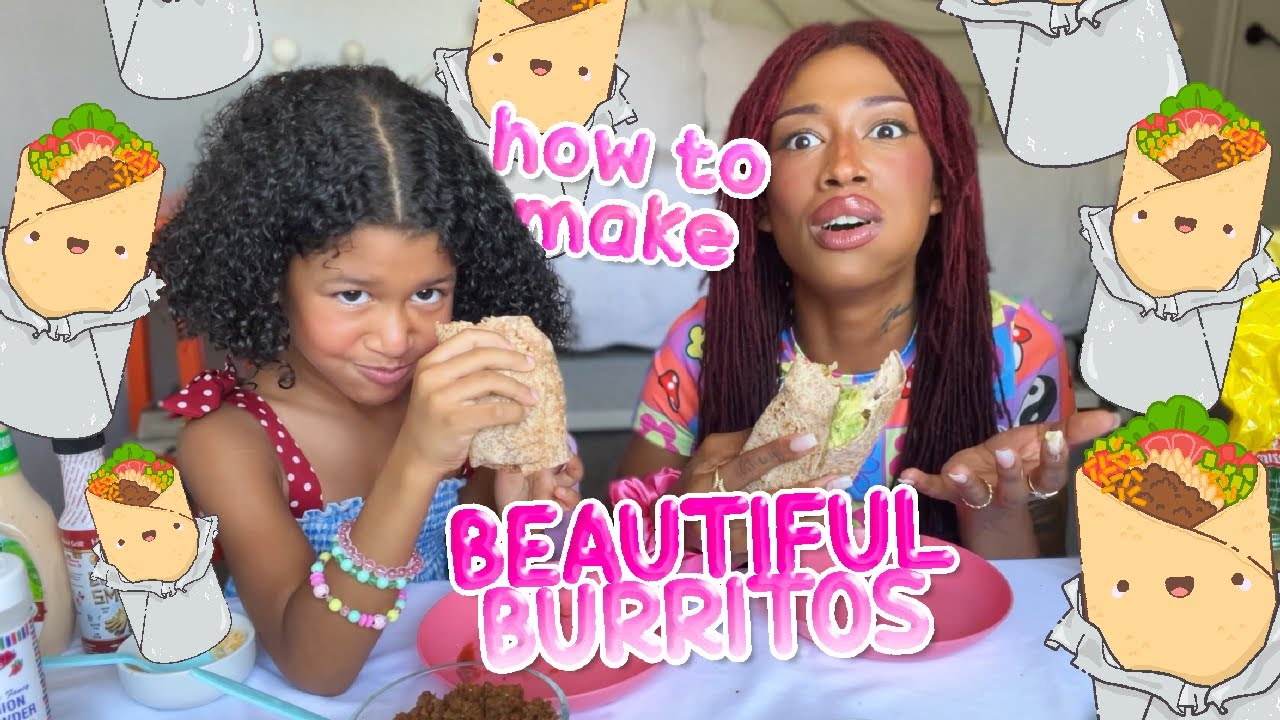 How To Make BEAUTIFUL BURRITOS *:･ﾟ✧ w/ Sailor Serenity