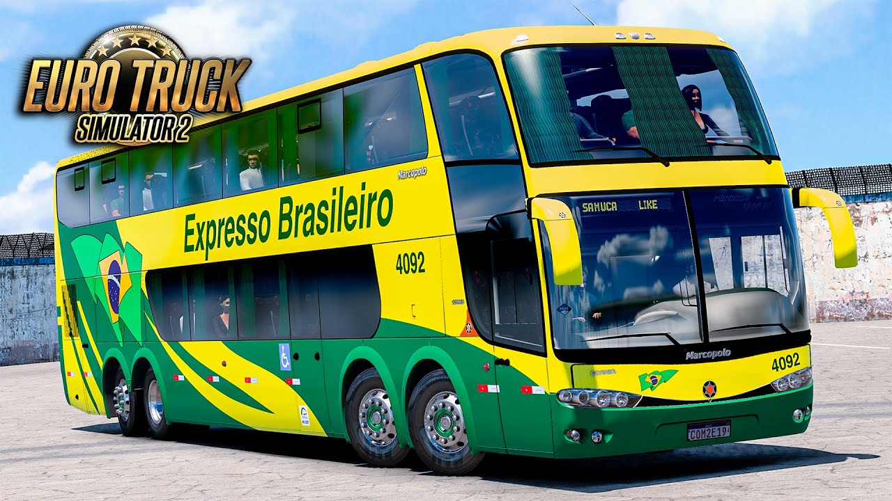 Ônibus Marcopolo Paradiso G6 1800 DD - Euro Truck 2