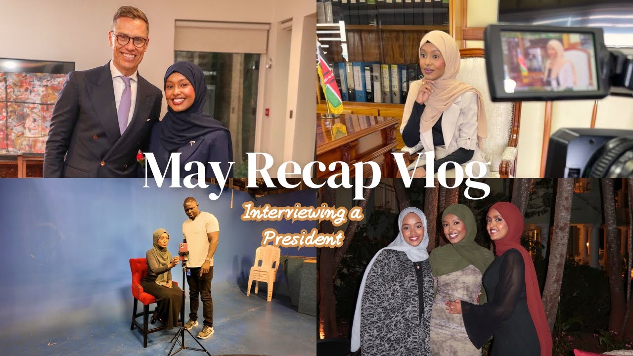 May Recap Vlog | Interviewing the President of Finland, CS of Finance, celebrating birthdays