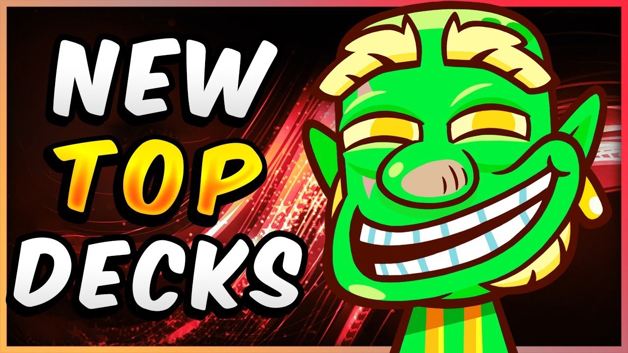 Here are the NEW TOP CLASH ROYALE DECKS!