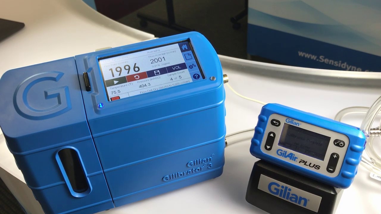 Gilibrator 3, How To - 5. Calibrating a GilAir Plus pump