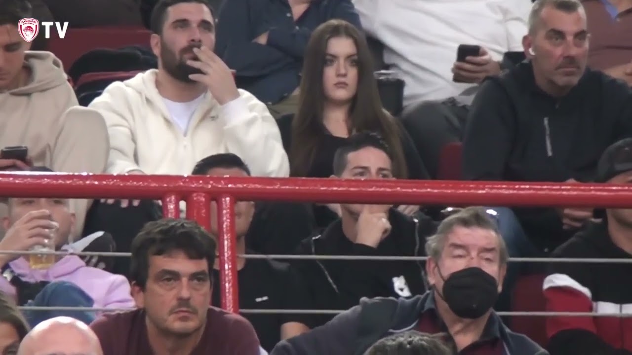 Η παρακάμερα του Ολυμπιακός - Παρτιζάν (10/11/22)