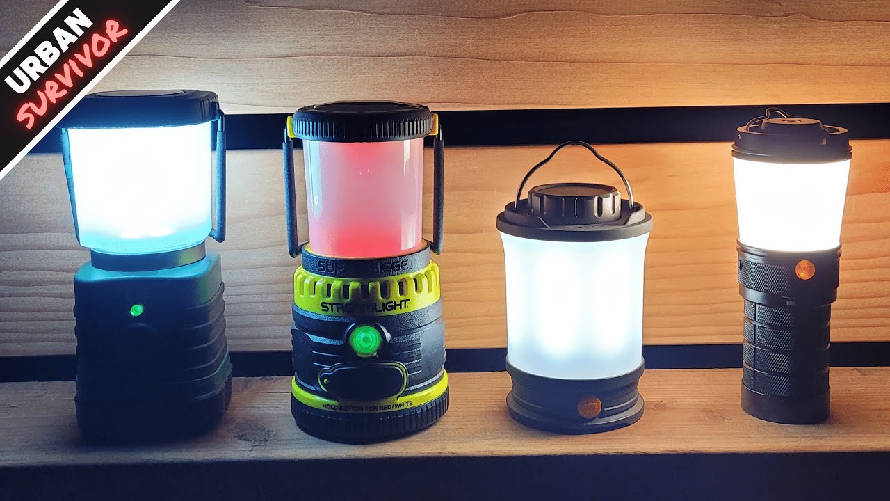 Сравнение лучших фонарей (Fenix ​​CL30R + Streamlight Super Siege + BLF LT1 + LE Rechargeable)