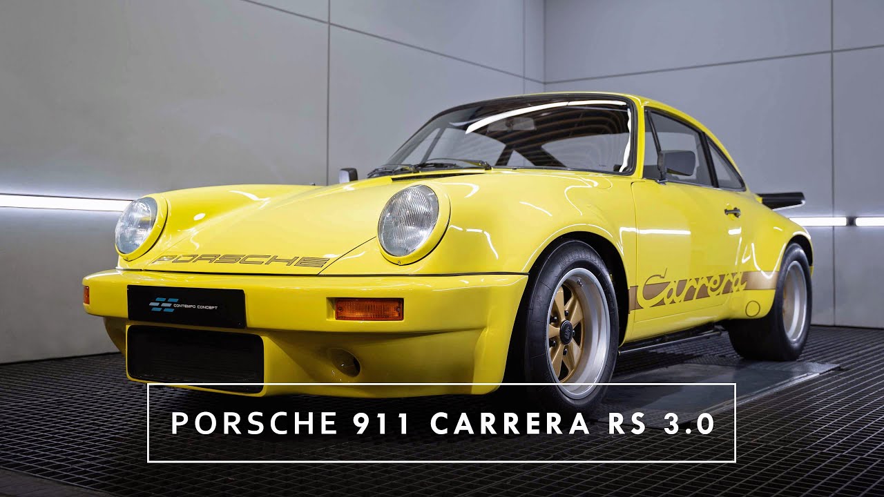 Detailing Porsche 911 Carrera RS 3.0