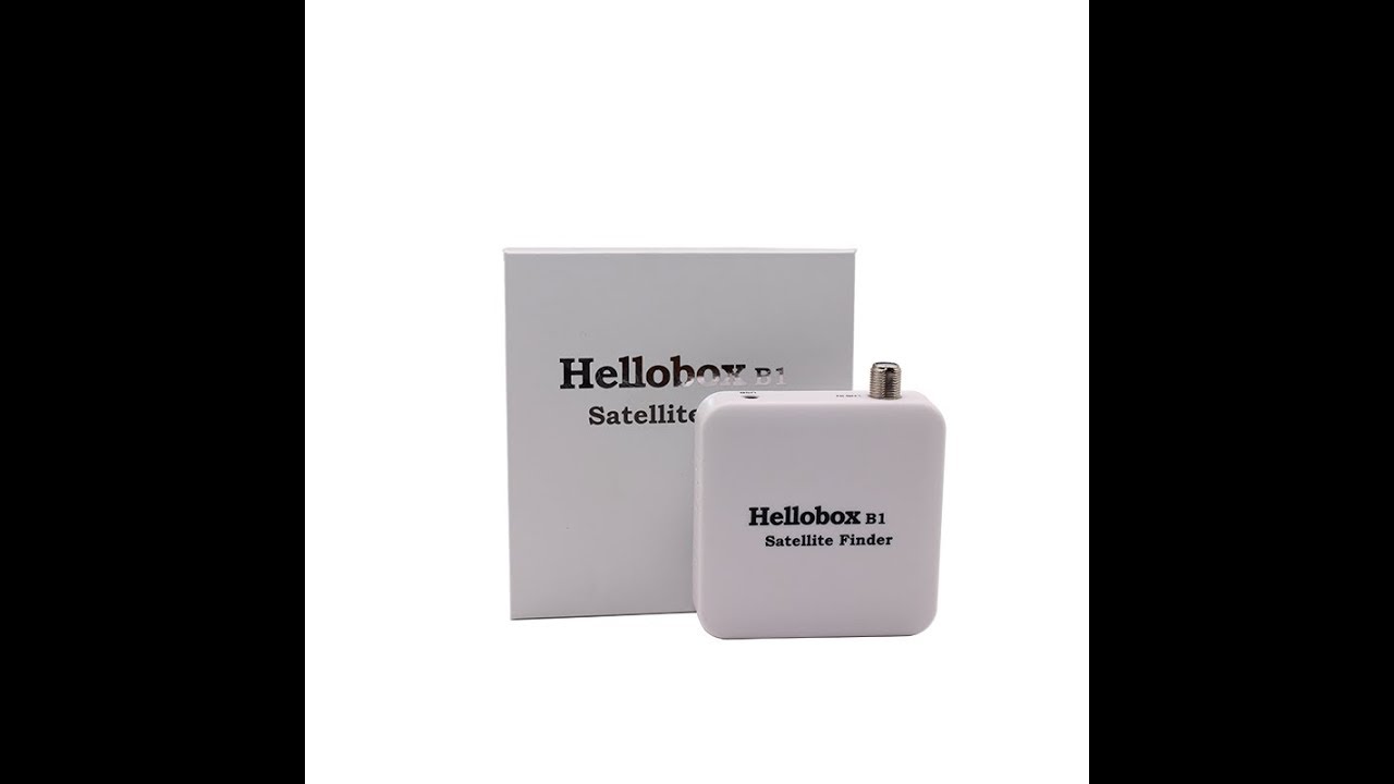 Hellobox B1- Satelitfinder