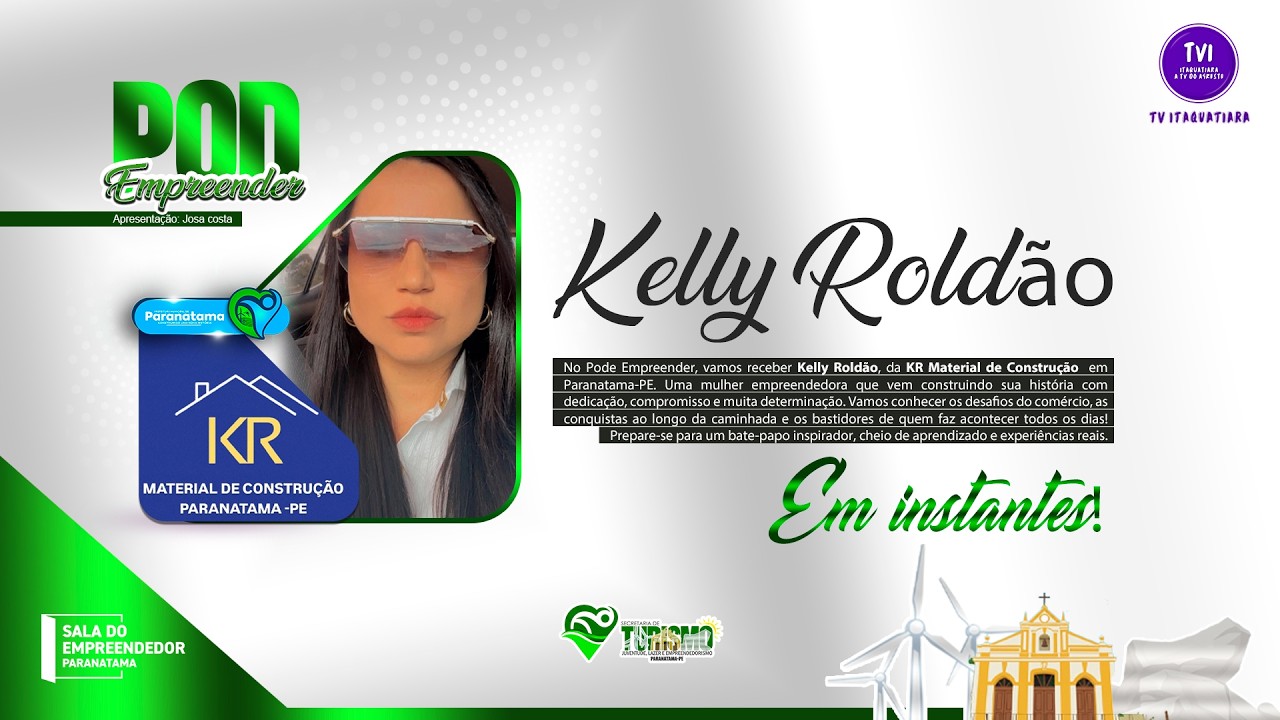 PodCast PodEmpreender ( EP 02 ) Kelly Roldão