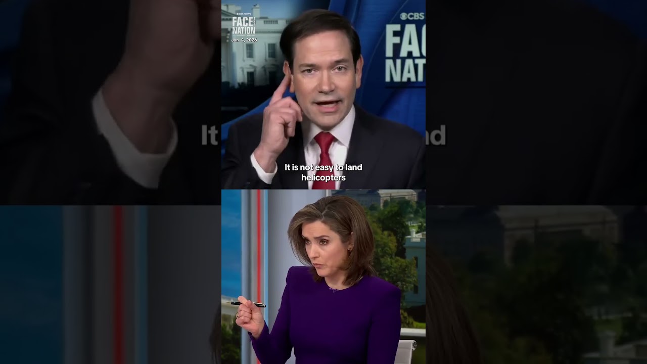 Marco Rubio on Trump administration only arresting Maduro and his wife 