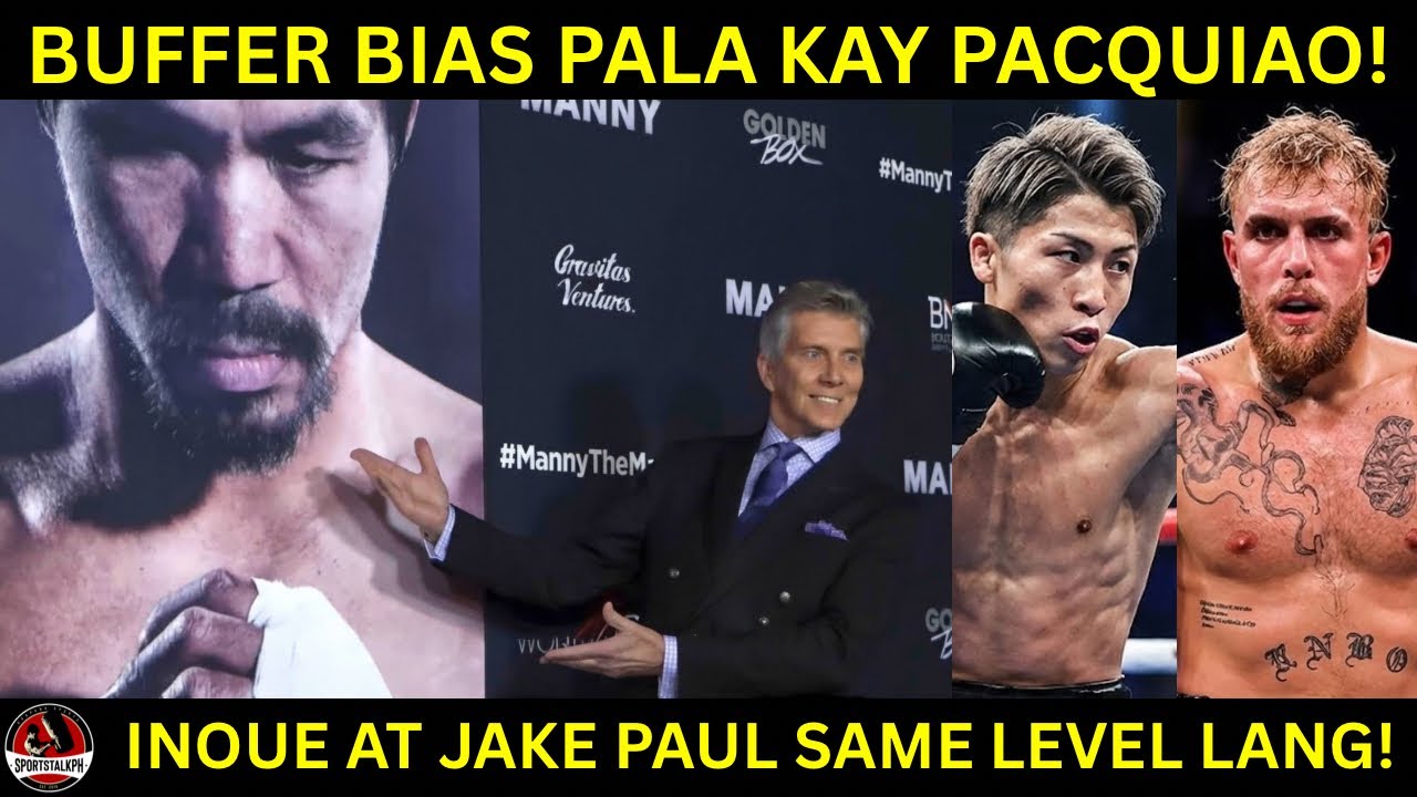 Michael Buffer AMINADO Bias siya kay Pacquiao! | Inoue KA-LEBEL lang daw ni Jake Paul!
