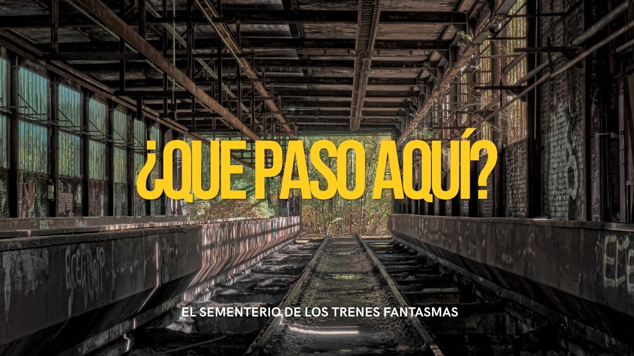 Lo que queda de los VAGONES FANTASMAS | ¿A esto llega el abandono?
