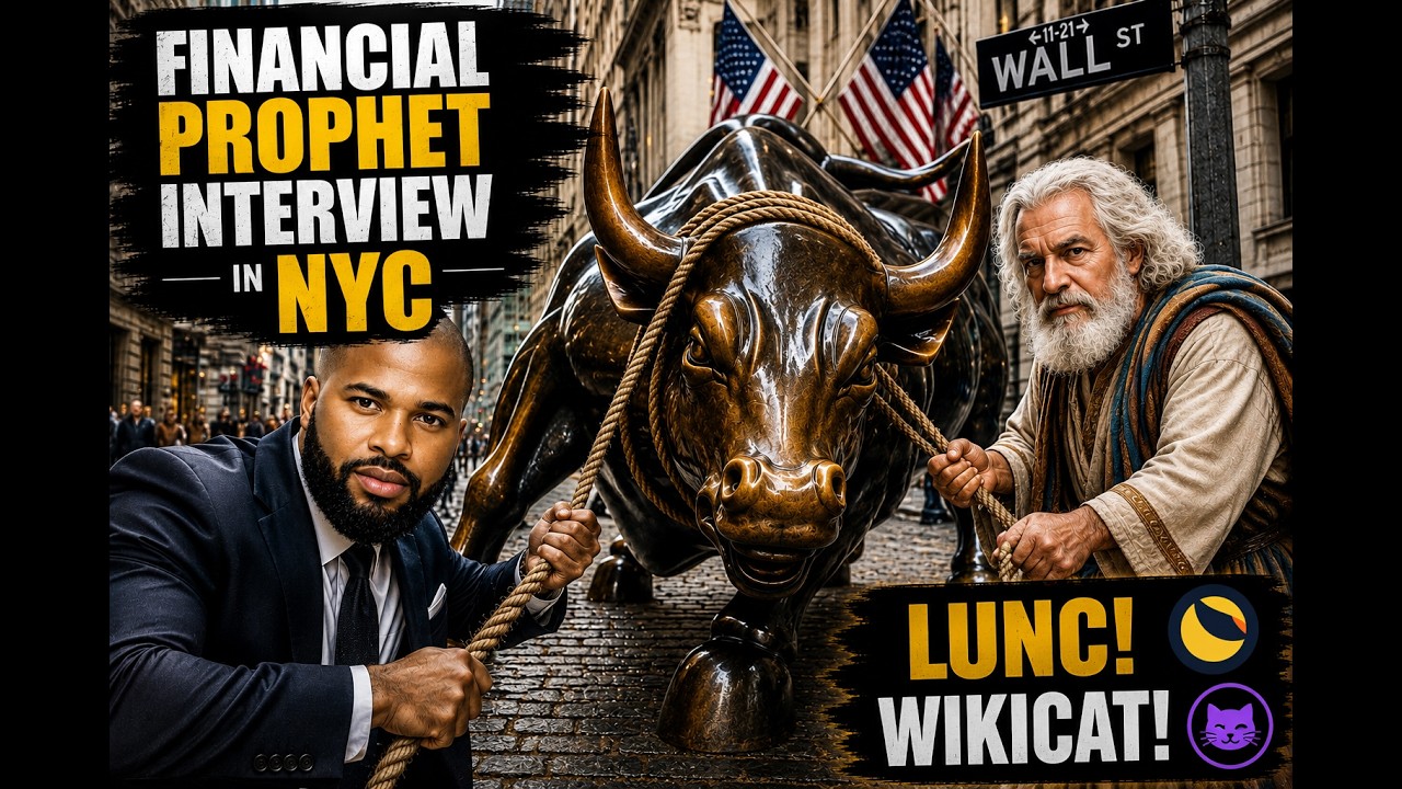 INTERVIEW WITH FINANCIAL EXECUTIVE ON LUNC & WIKICAT PLUS PRAYERS!