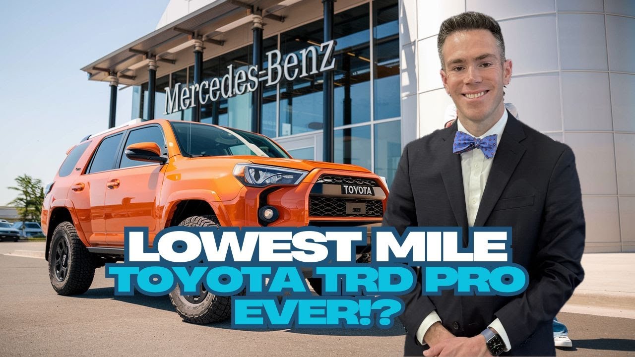 This 4Runner TRD Pro Has HOW MANY Miles?