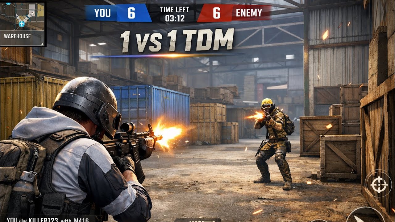 Begona bilan 1 vs 1 TDMda 300ta busak 60uc turnir