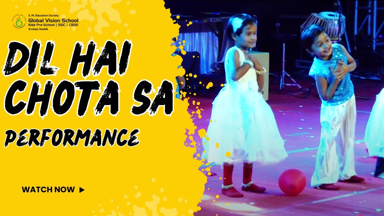 Dil hai chota sa choti si asha | Dance Annual Gathering | Performance by our Little tiny Tods of glo