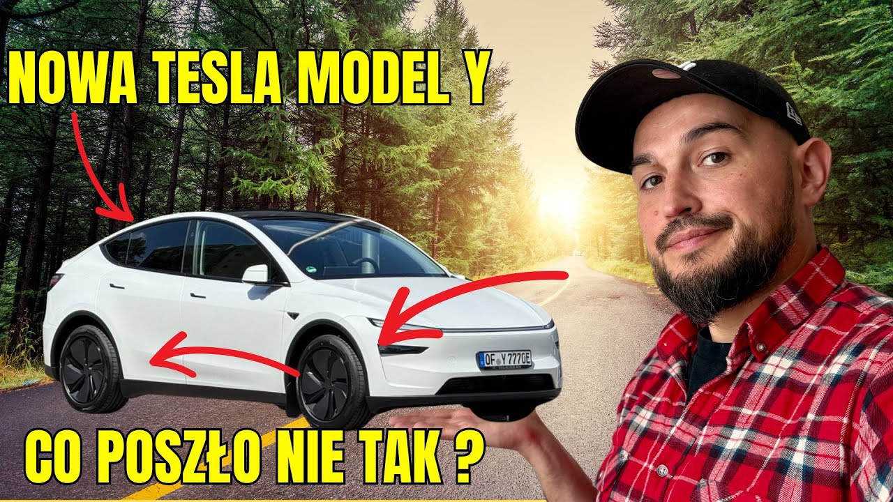 TESLA MODEL Y JUNIPER &ndash; COŚ TU JEST NIE TAK! | Błędy fabryczne i zgłoszenie do serwisu