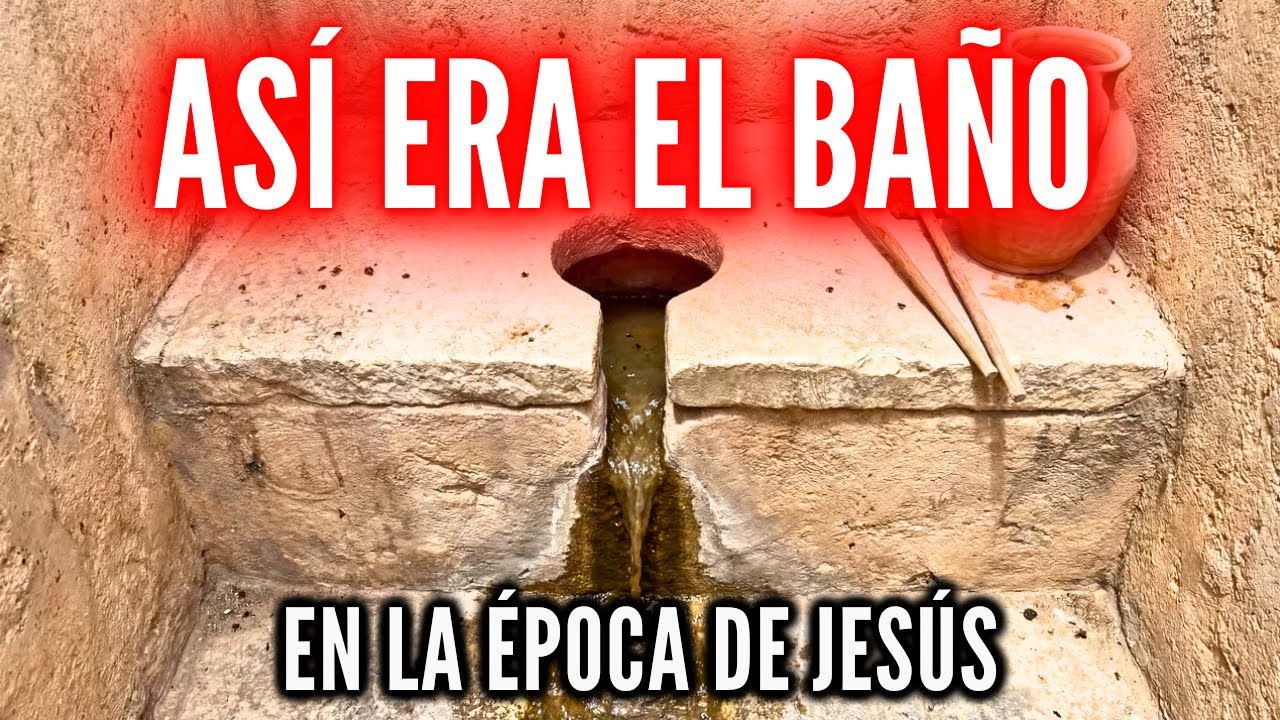 ASÍ ERA EL BAÑO EN LA ÉPOCA DE JESÚS: ¿DÓNDE HACÍAN SUS NECESIDADES?