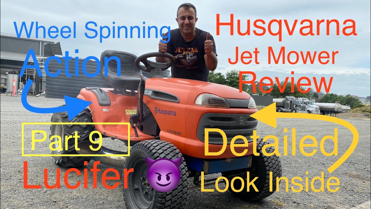 Husqvarna Jet Mower“HOW IT WORKS” (part #9)
