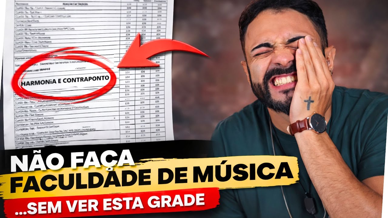 O que se aprende na FACULDADE DE MÚSICA? (Veja a grade de matérias)