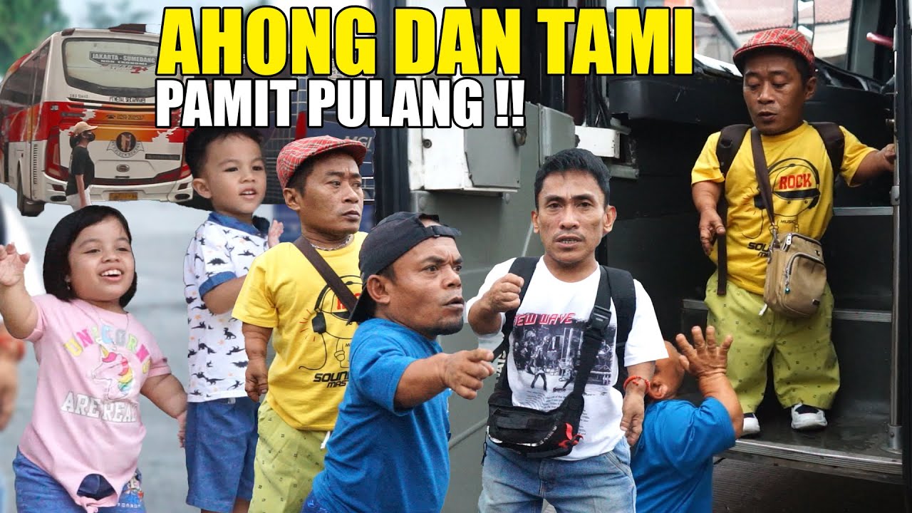 ANAK-ANAKKU PADA SEDIH DITINGGAL MUDIK LEBARAN SAMA AHONG DAN TAMI, KITA ANTAR SAMPAI TERMINAL BUS 😢