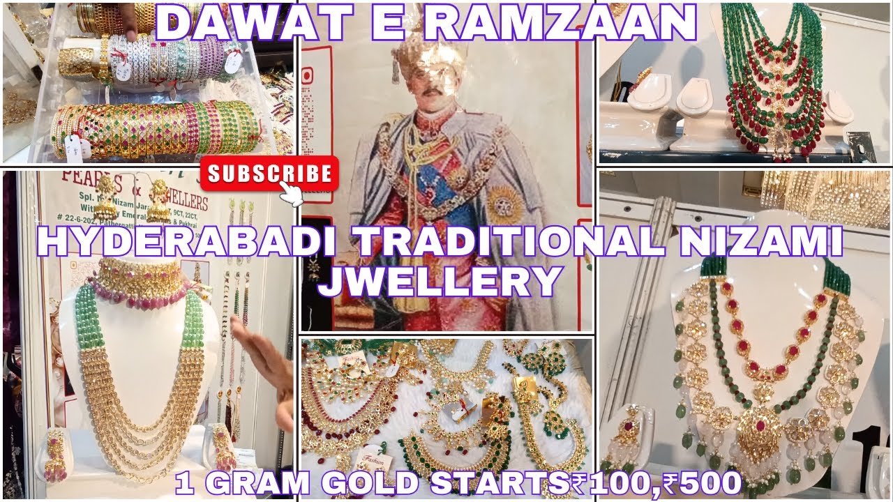 1 GRAM GOLD STARTS 100, 500 || HYDERABADI TRADITIONAL NIZAMI JEWELLERY || DAWAT E RAMZAAN #expo2025