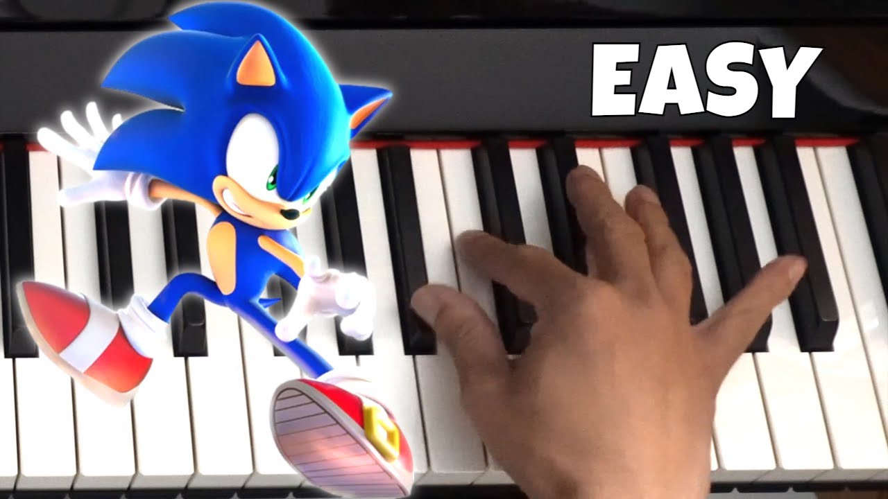 Learn To Play Sonic Frontiers Theme on Piano - EASY Piano Tutorial