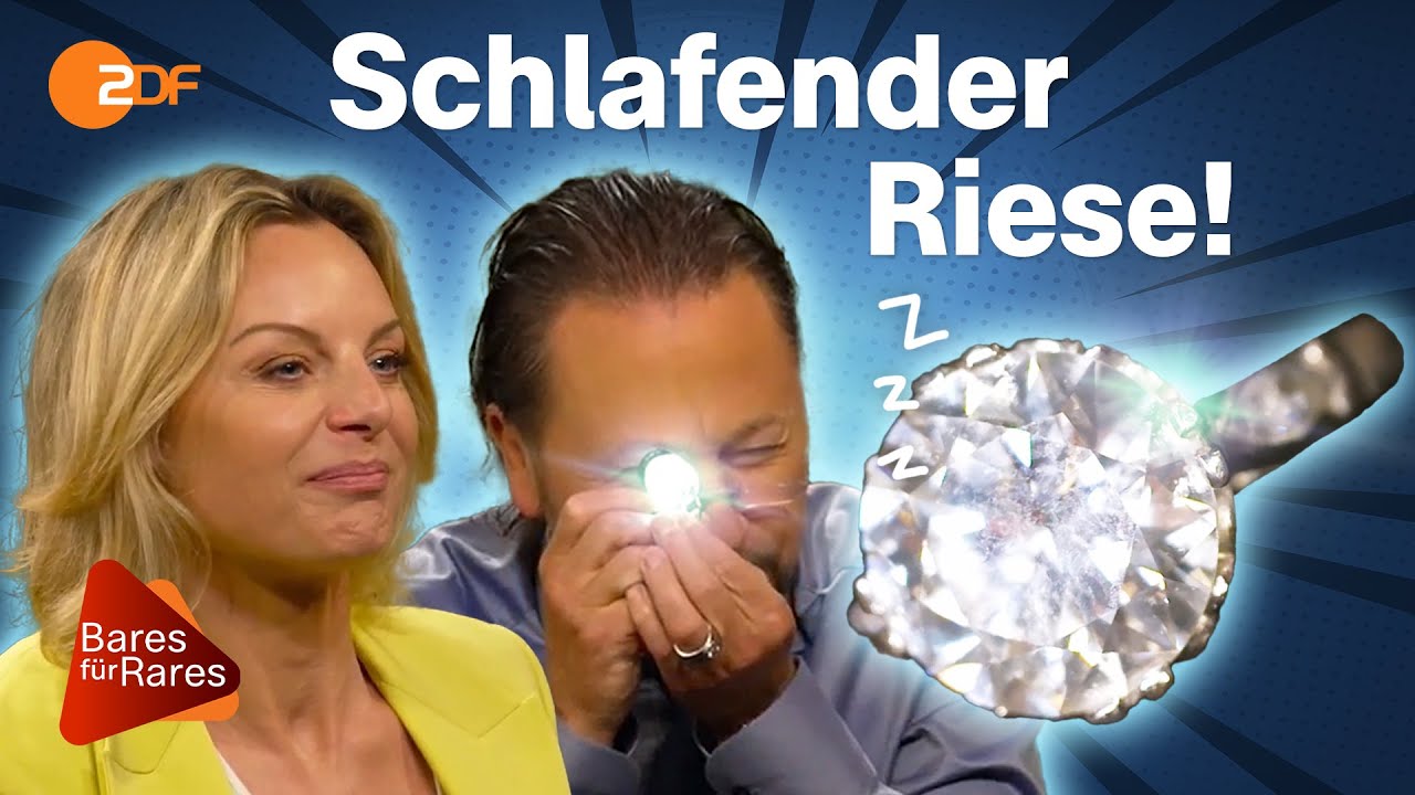 Im Dornröschenschlaf: Einst lupenreiner Brillantring lag 46 Jahre in Schatulle | Bares für Rares