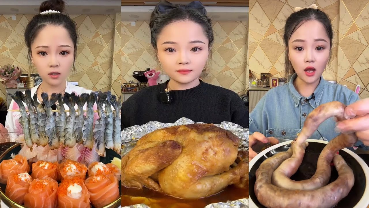 ASMR MUKBANG | Red Braised Pork Belly 
