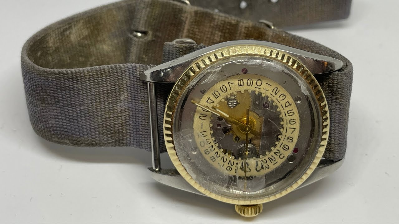 1970's Rolex Datejust Restoration, Missing Dial?