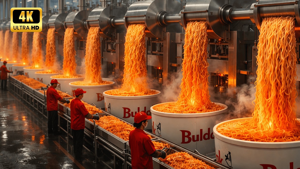 What Are Noodles REALLY Made Of The Hidden Factory Process Revealed