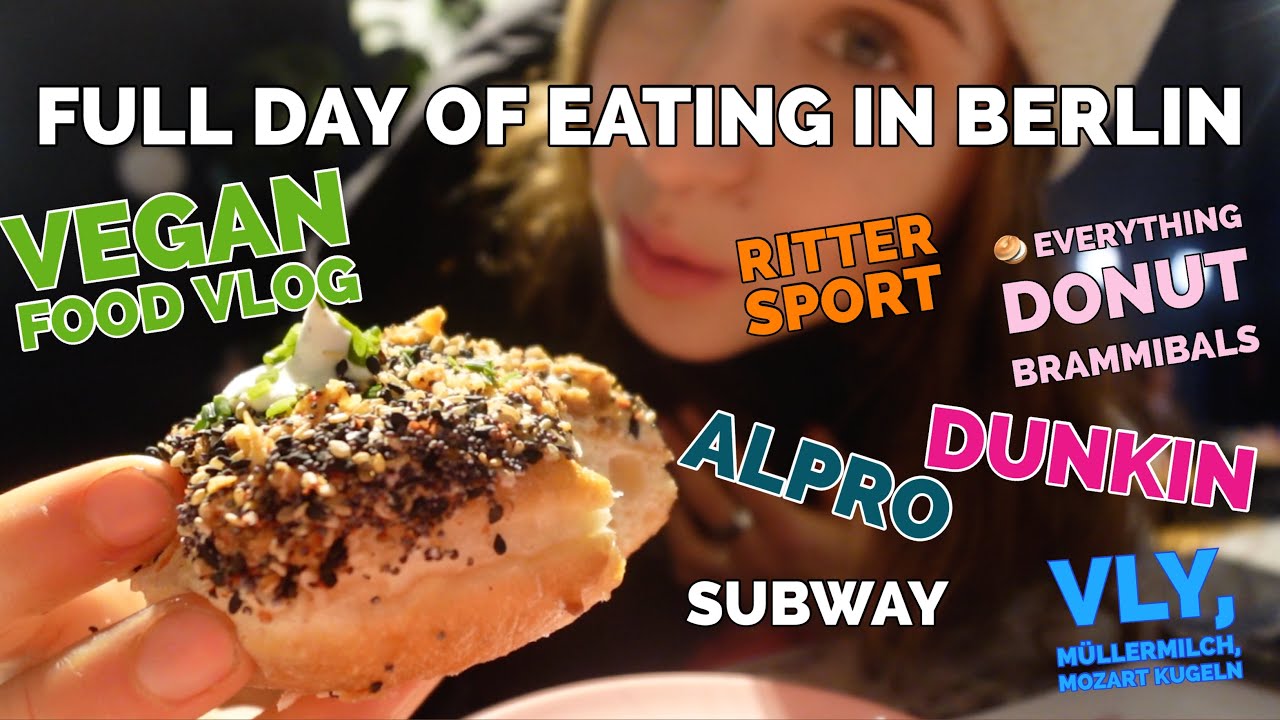 WIR TESTEN NEUE VEGANE FOODS |🍦 EVERYTHING DONUT | SUBWAY - DUNKIN - SCHOKOLADENSEKT | FOOD VLOG