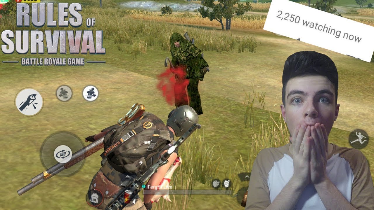 25 Kill Clutch Gameplay | 2000 People Seen This Live ! Rules Of Survival !