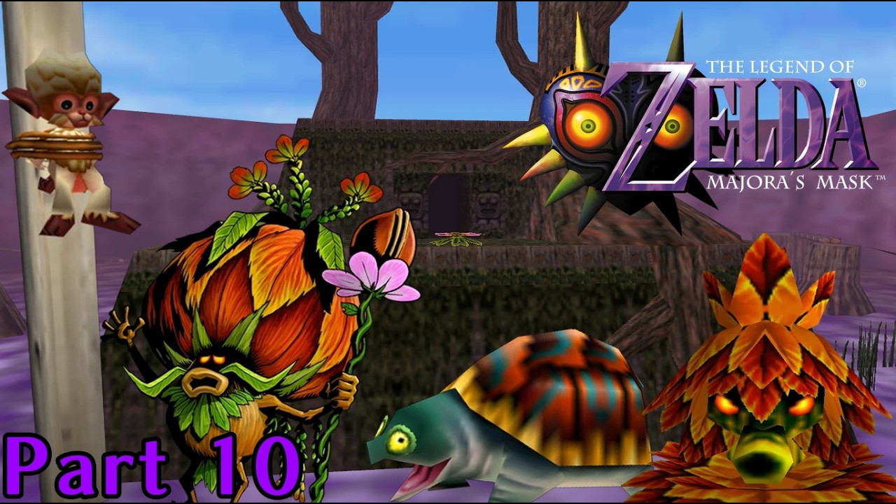 Lets Play Zelda Majoras Mask Part 10 Erhoben aus dem Sumpf!