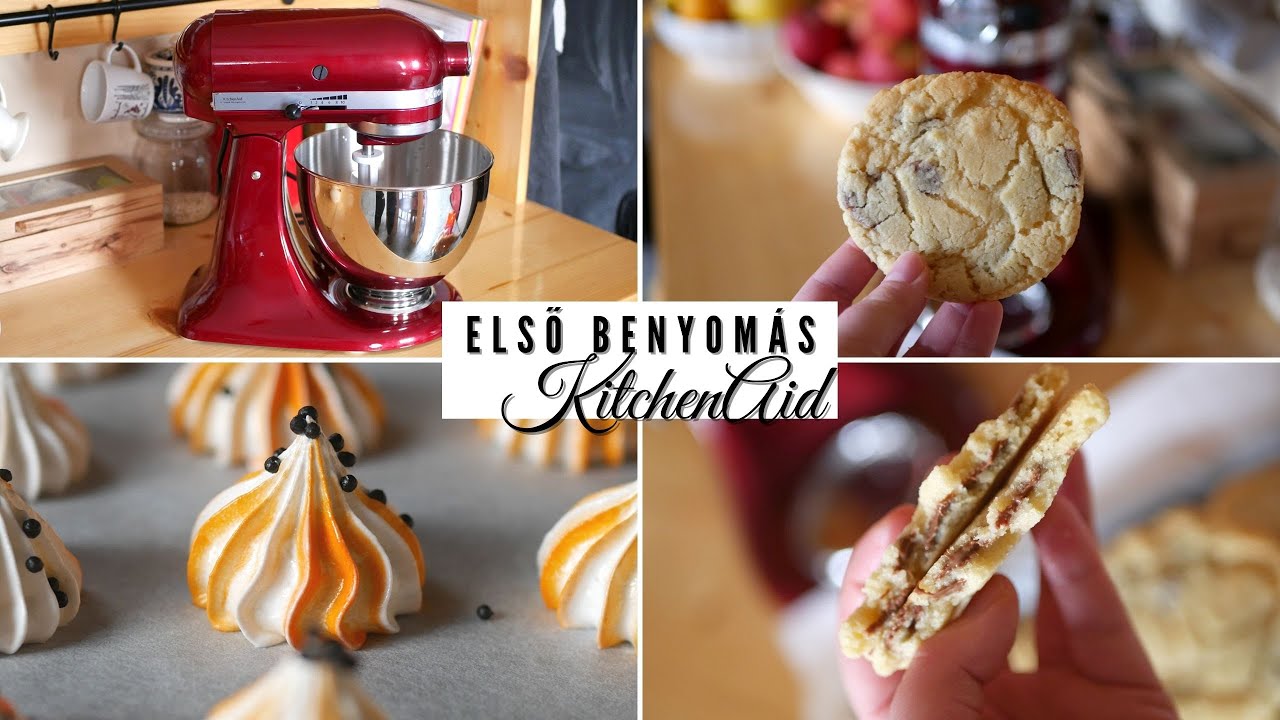 Régi álmom teljesült! Pityuka a konyhában VLOG - receptek és első benyomás a KitchenAid-ről!
