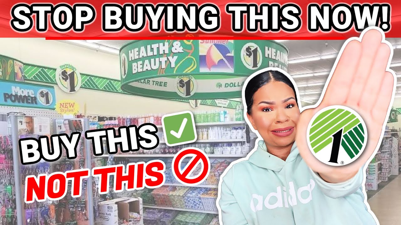 10 DOLLAR TREE ITEMS YOU NEED TO STOP BUYING! WORST $1 FINDS