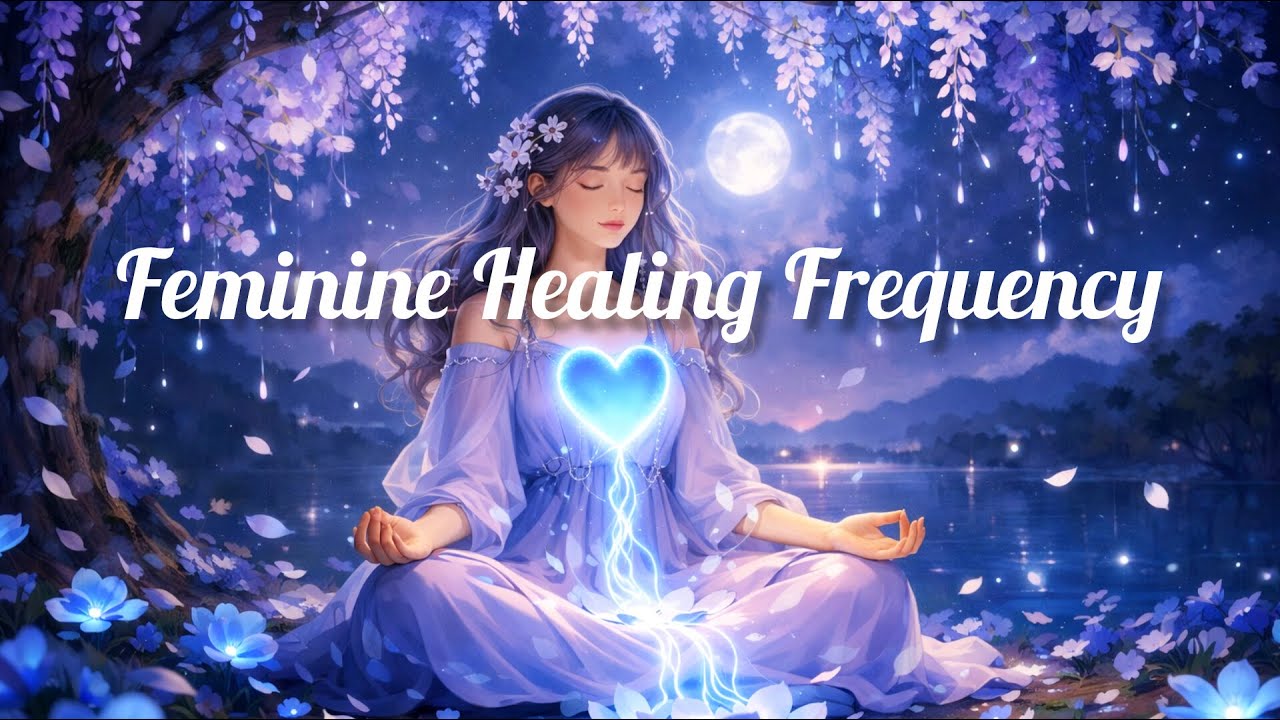 Healing Feminine Energy | Soft Music for Womb Healing, Emotional Release & Deep Rest