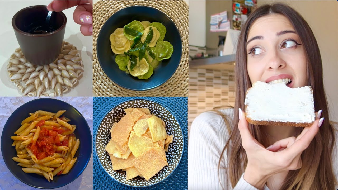 COSA MANGIO IN UN GIORNO?🥞🍓 a casa da sola - Valentina Lattanzio