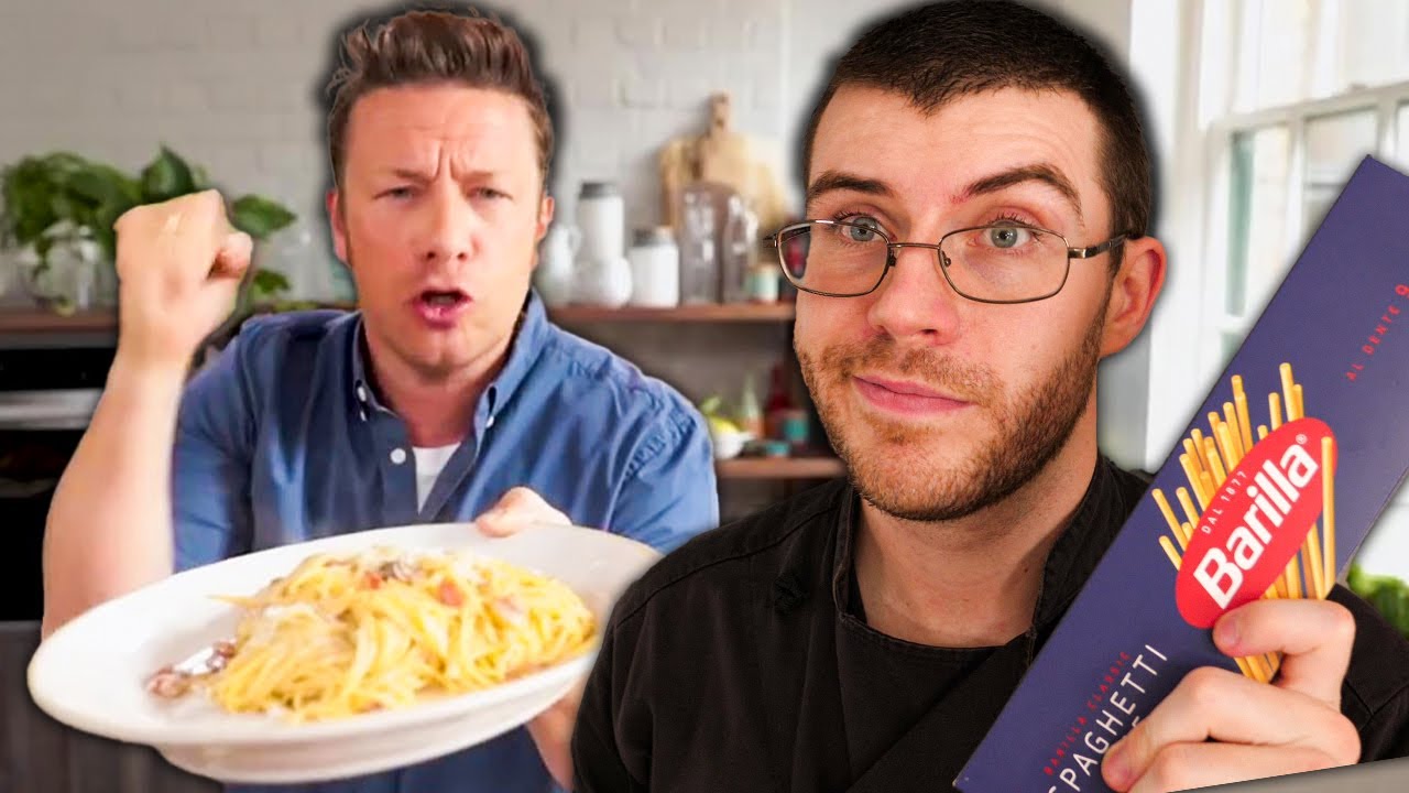 Pro Chef TESTUJE... ORYGINALNĄ Carbonarę Jamiego Olivera!